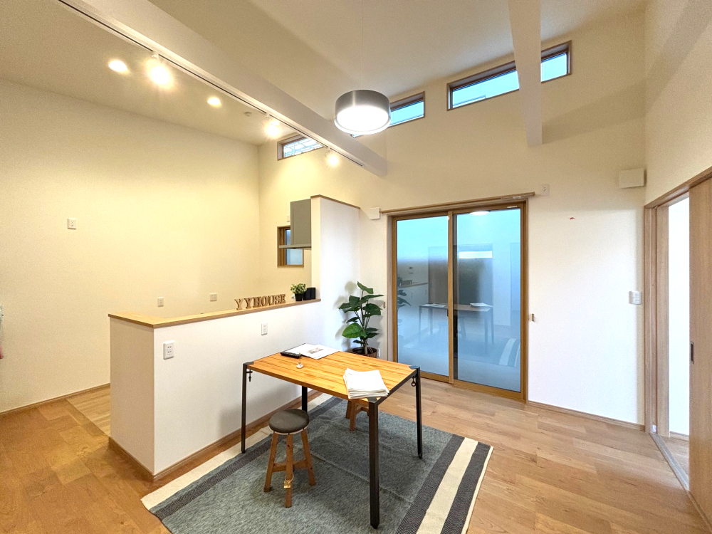 平屋住宅のLDKスペース