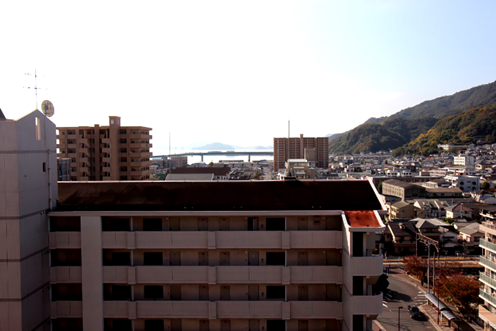 海が見える景色