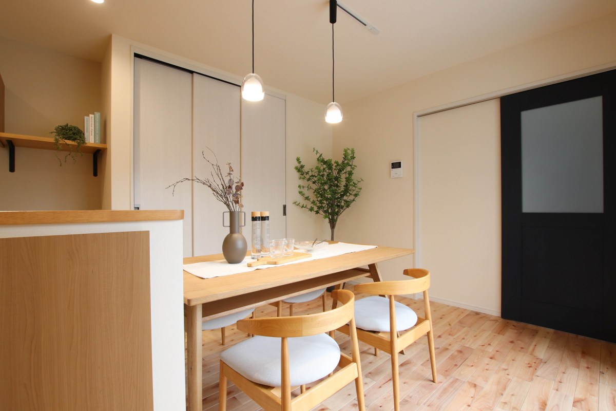 明るいリビング