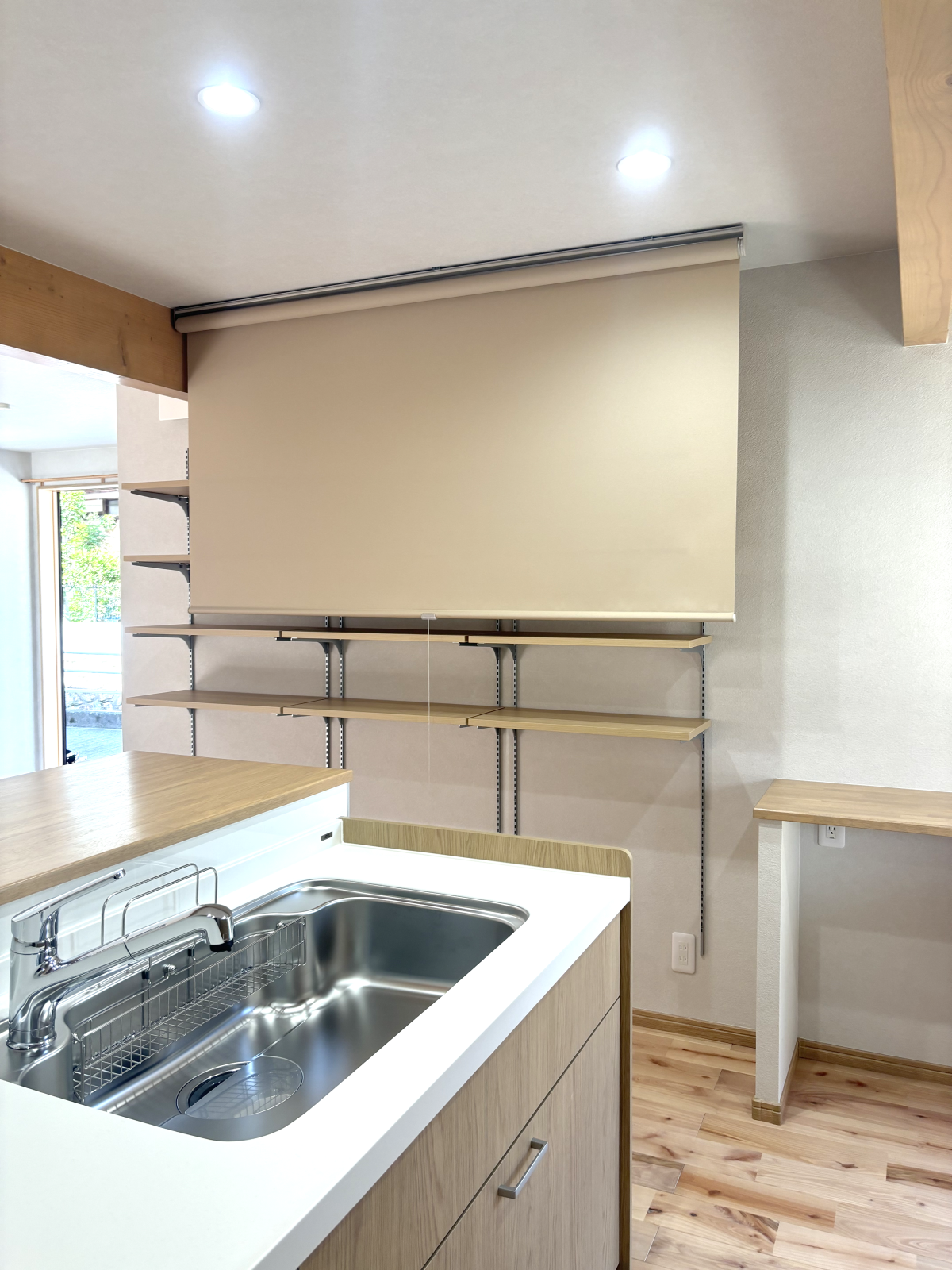 使いやすい広々キッチン